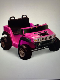 Kids' Hummer H2 Two Seater in Pink 202//269